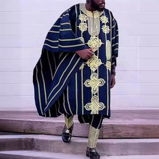 Tenue Africaine Royale Homme | Élégance Traditionnelle & Style Prestige