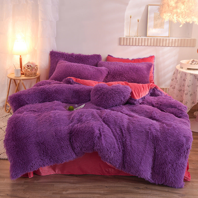 Housse de Couette Douce et Fluffy – Confort et Chaleur pour l’Hiver