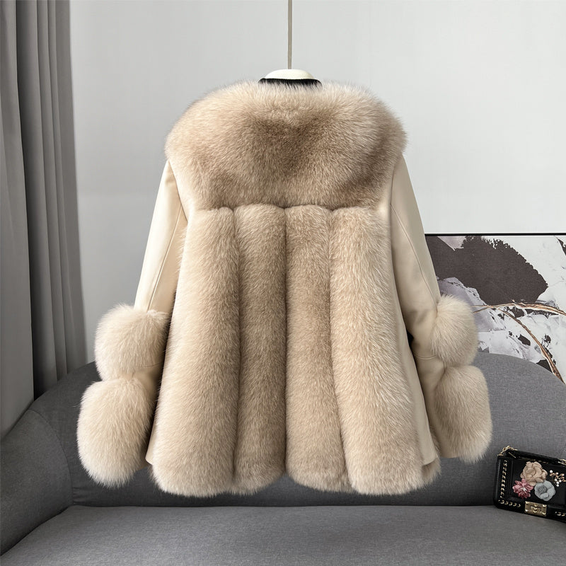 Veste en Fourrure Épaisse – Luxe et Chaleur Absolue