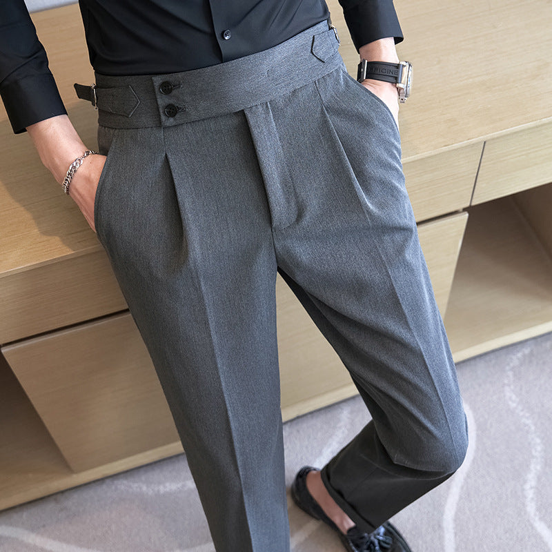 Pantalon de Costume Slim-Fit Élégant – Haute Qualité