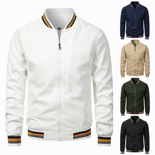 Veste Décontractée Style Bomber pour Homme