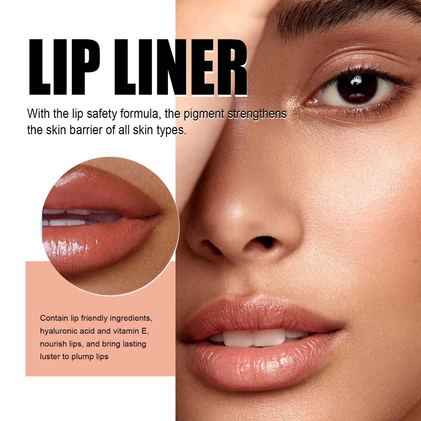 Peel-Off Lip Liner – Contour & Gloss longue tenue
