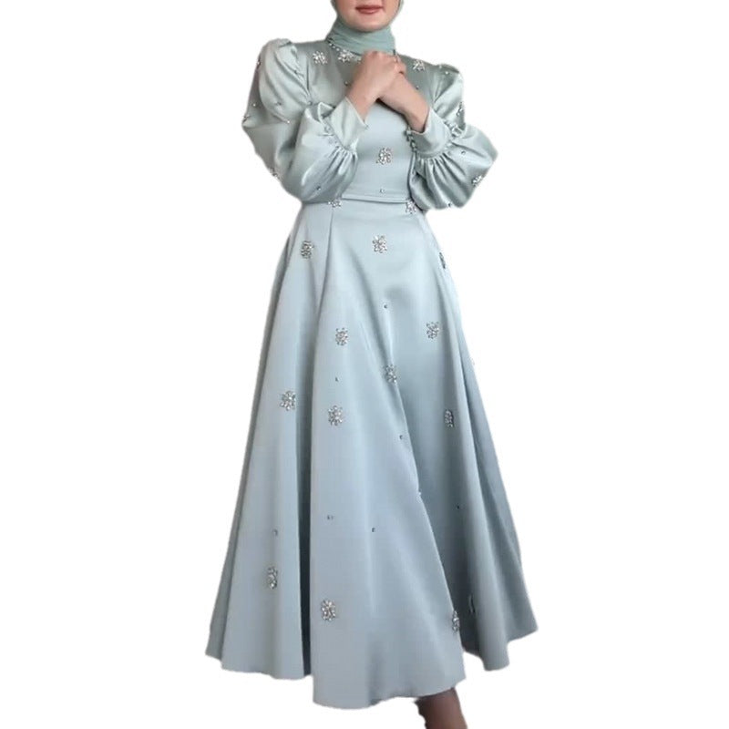 Robe Élégance Satin – Silhouette Slim & Raffinée