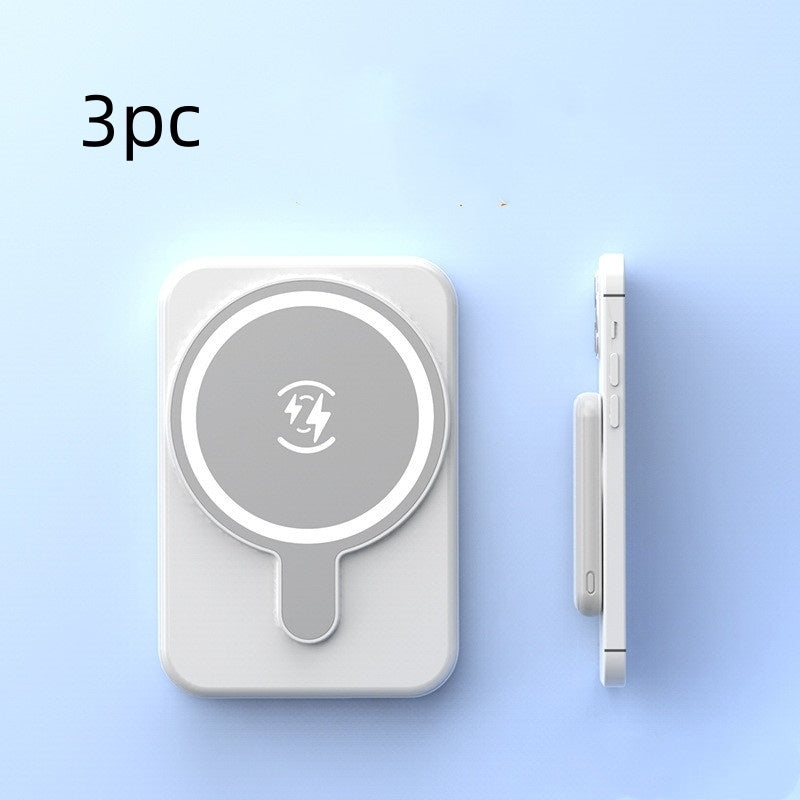 Power Bank Magnétique Sans Fil – Recharge Instantanée & Pratique