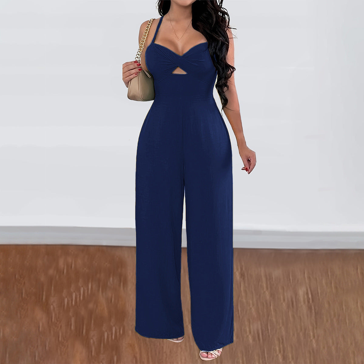 Combinaison Bustier Large Rouge – Look Sexy Vacances | Tailles S à XXL