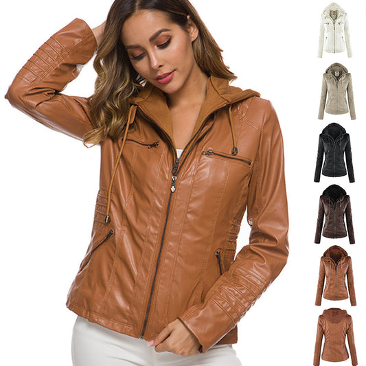 Blouson Femme Simili Cuir – Chic & Confort