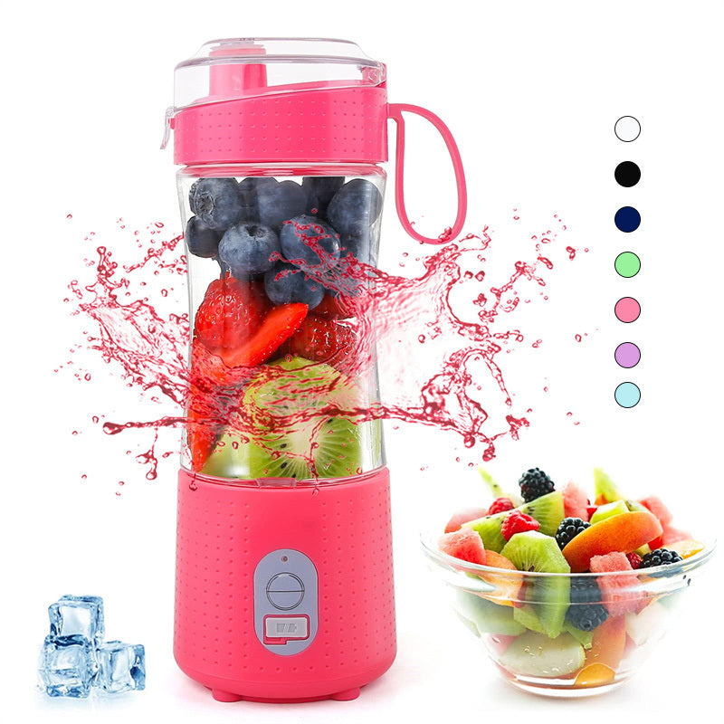 Mini Blender Rouge USB – Smoothie Express &amp; Stylé à emporter • Rechargeable