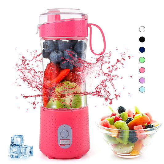 Mini Blender Rouge USB – Smoothie Express &amp; Stylé à emporter • Rechargeable