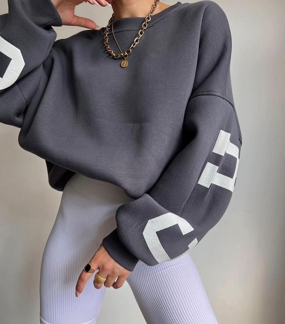 Sweat Oversize "CHICAGO NEW YORK 2025" – Streetwear Haute Tendance