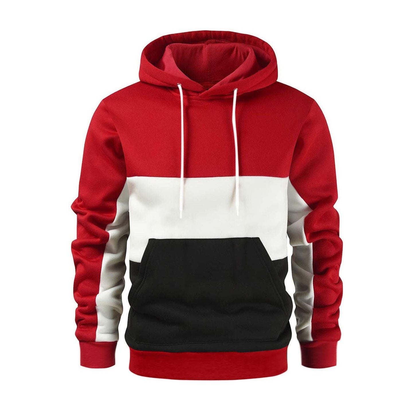 Hoodie Homme Premium Tricolore – Élégance Urbaine & Confort Absolu