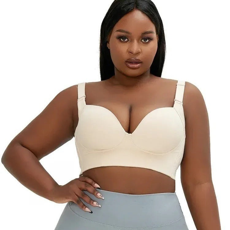 Soutien-Gorge Sculptant Push-Up Grande Taille – Confort & Maintien Parfait