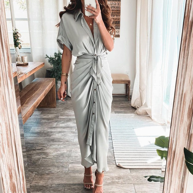 Women's Elegant Long Coat – Tailored Fit Fall/Winter Trend