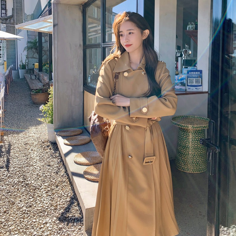 Manteau long matelassé femme doublé polaire