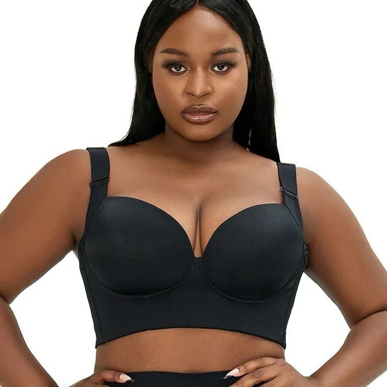 Soutien-Gorge Sculptant Push-Up Grande Taille – Confort & Maintien Parfait