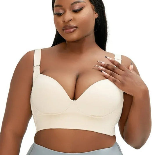 Soutien-Gorge Sculptant Push-Up Grande Taille – Confort & Maintien Parfait