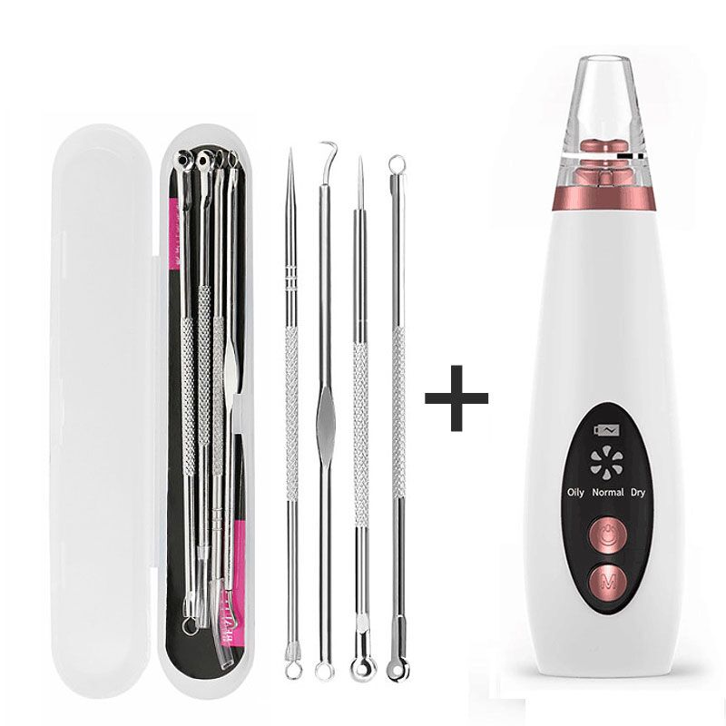 Aspirateur Points Noirs Visage – Soin Complet Anti-Acné & Pores | Rechargeable USB
