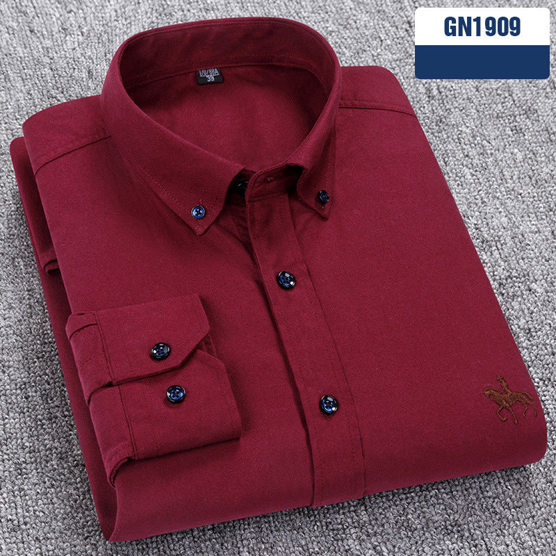 Chemise “Style Polo Club” – Rayures Élégantes Multicolores