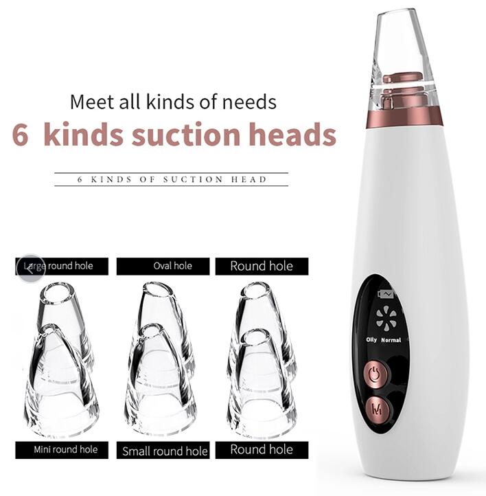 Aspirateur Points Noirs Visage – Soin Complet Anti-Acné & Pores | Rechargeable USB