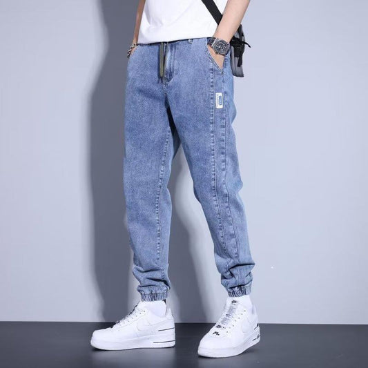 Jean Jogger Homme Noir - Coupe Tapered & Bas Élastiqué | Streetwear Urbain Confort