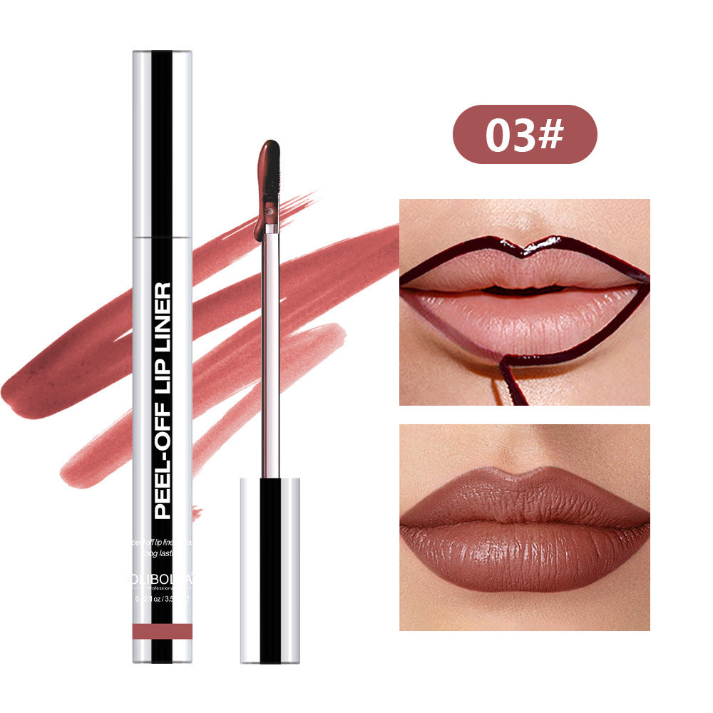 Peel-Off Lip Liner – Contour & Gloss longue tenue