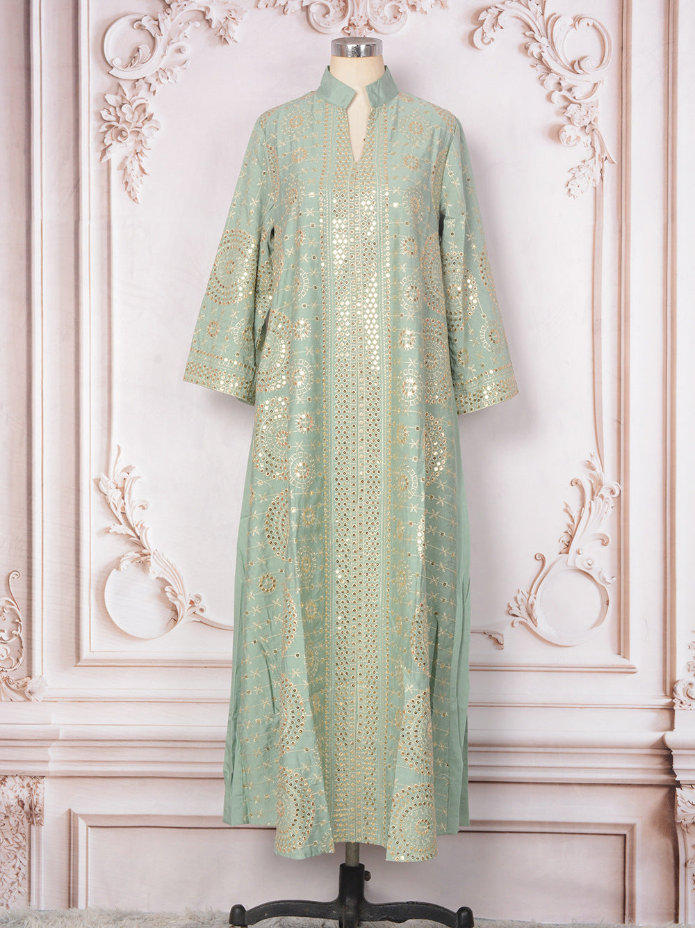 Women's Fashion Personality New Beaded Dress