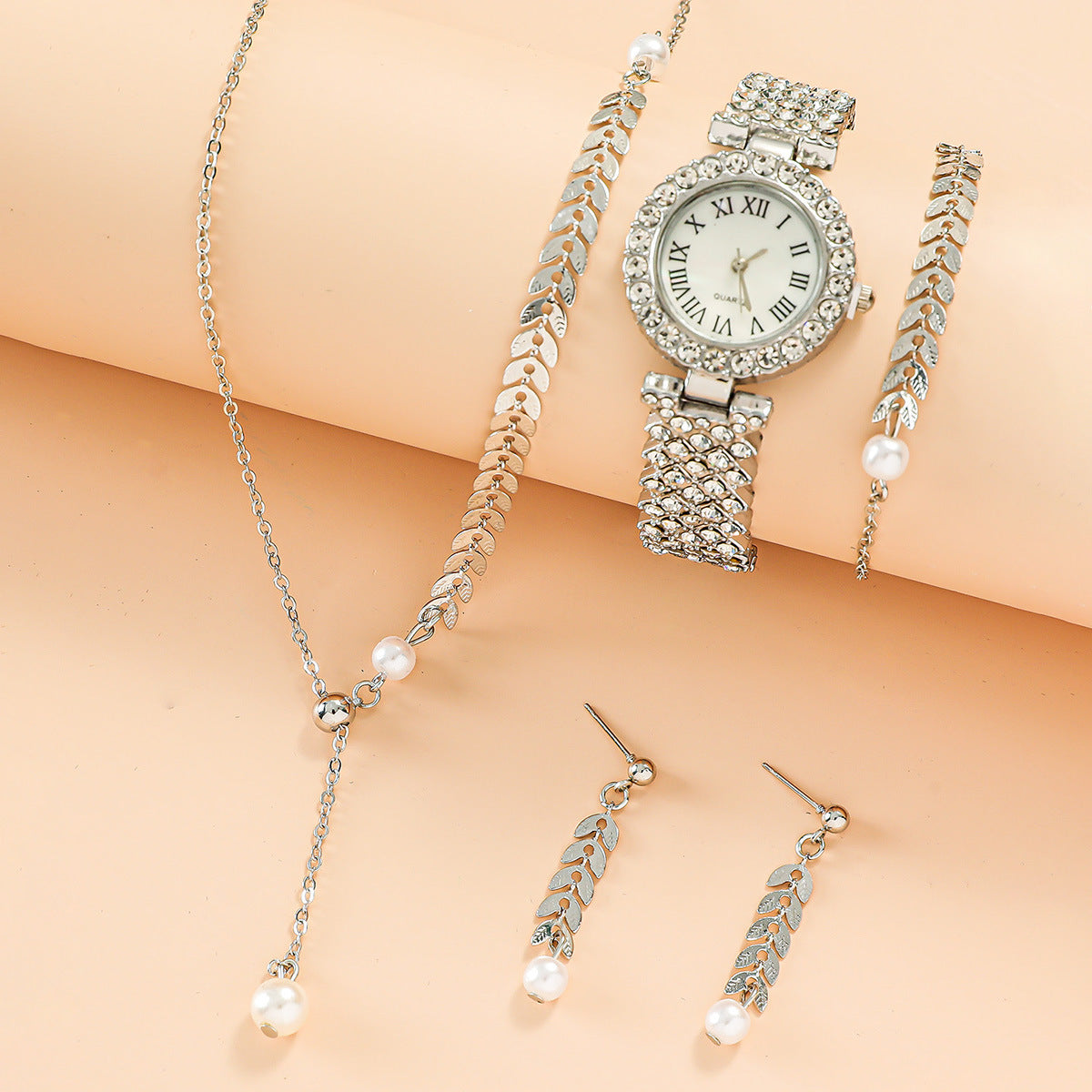 Coffret Montre & Bijoux Femme – Élégance & Raffinement