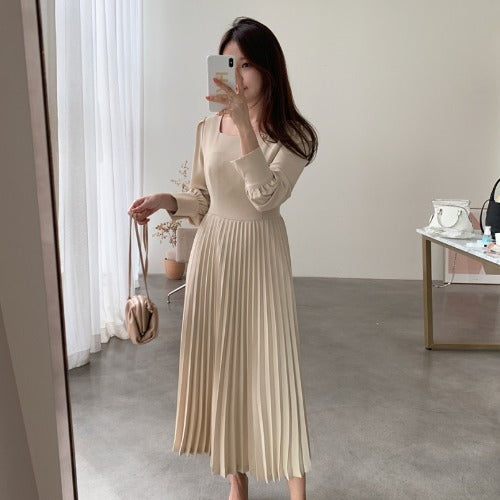 Robe Plissée Élégance Royale™ – Chic & Fluidité Absolue