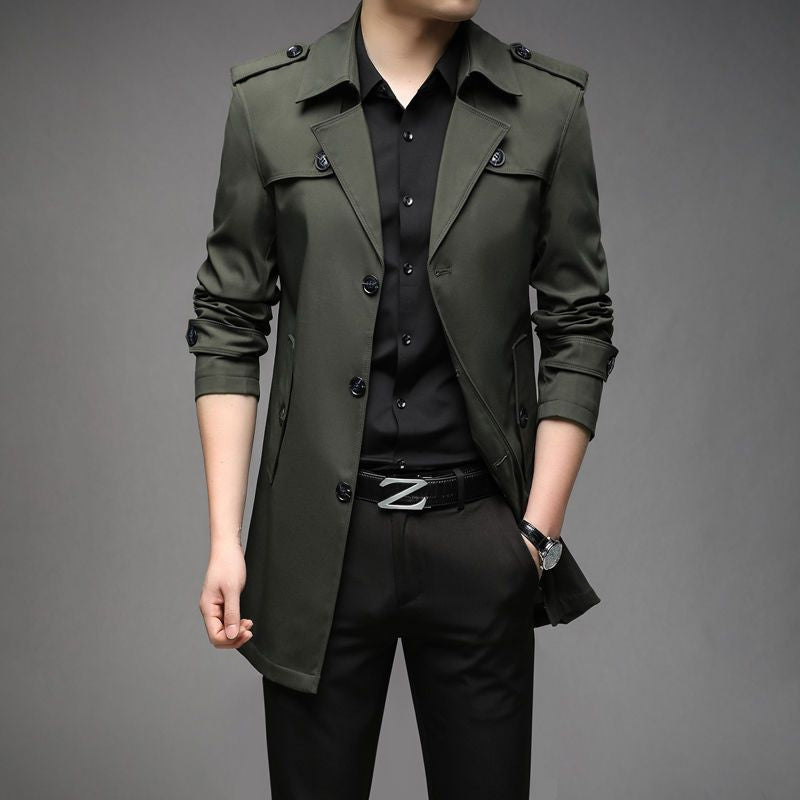 Manteau Long Homme – Style Chic & Élégant