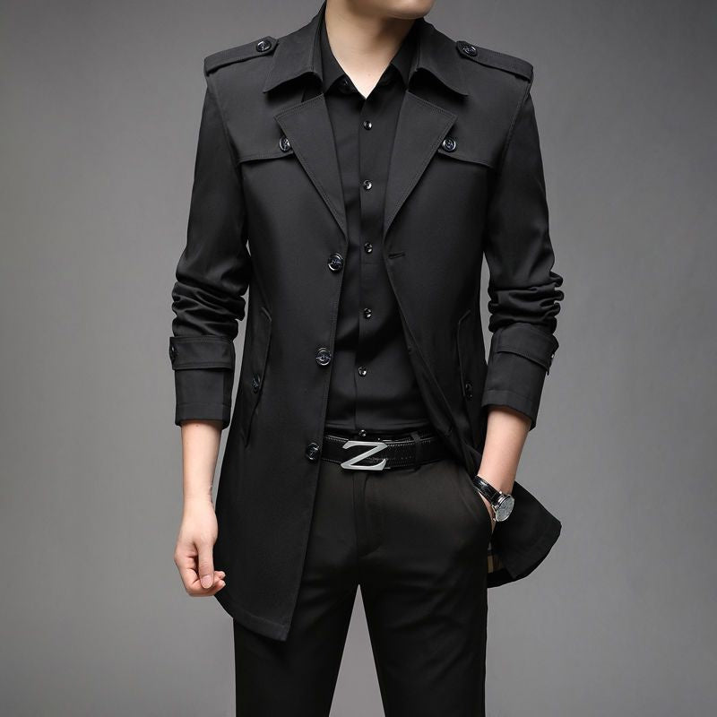 Manteau Long Homme – Style Chic & Élégant