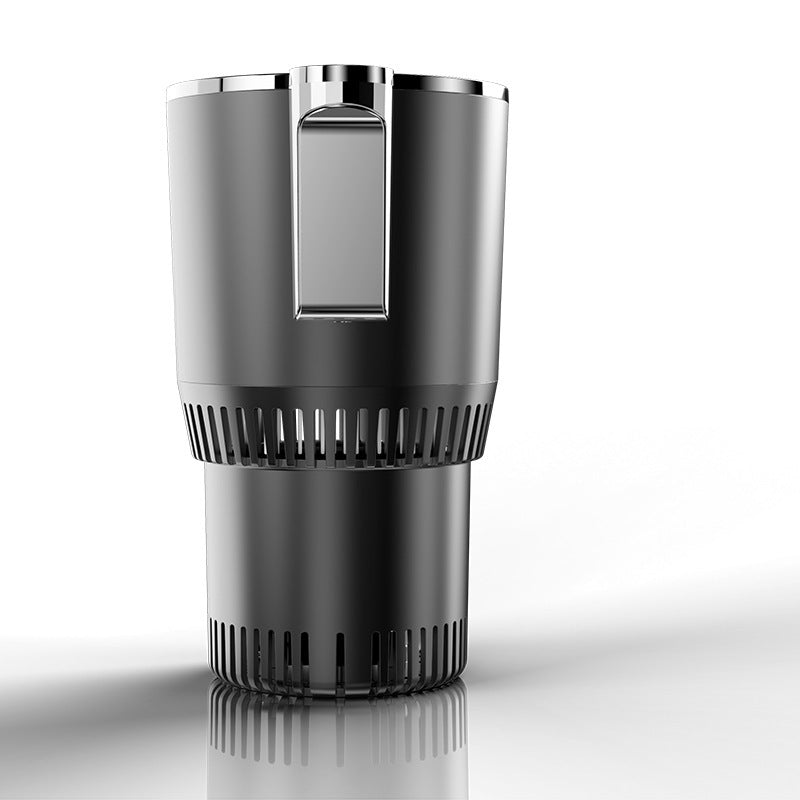 Mini Réfrigérateur & Chauffe-Tasse 2-en-1 Voiture – USB 12V, Affichage LED Température