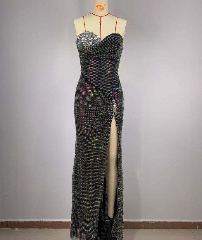 Robe Tube de Soirée Scintillante – Élégance et Glamour Haut de Gamme