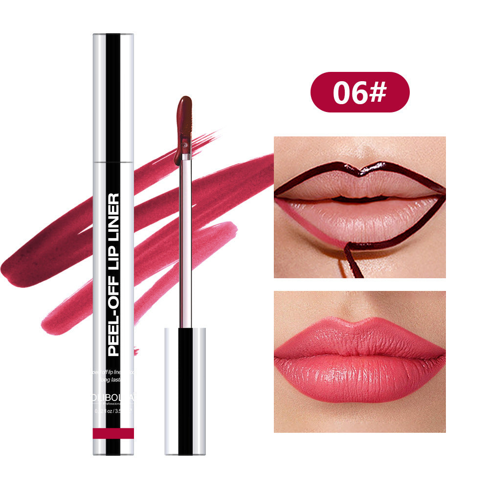Peel-Off Lip Liner – Contour & Gloss longue tenue