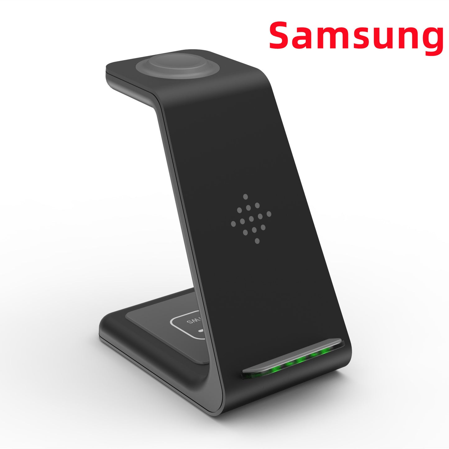 Chargeur Sans Fil 3 en 1 – Station de Chargement Rapide pour Smartphone, Montre et Écouteurs