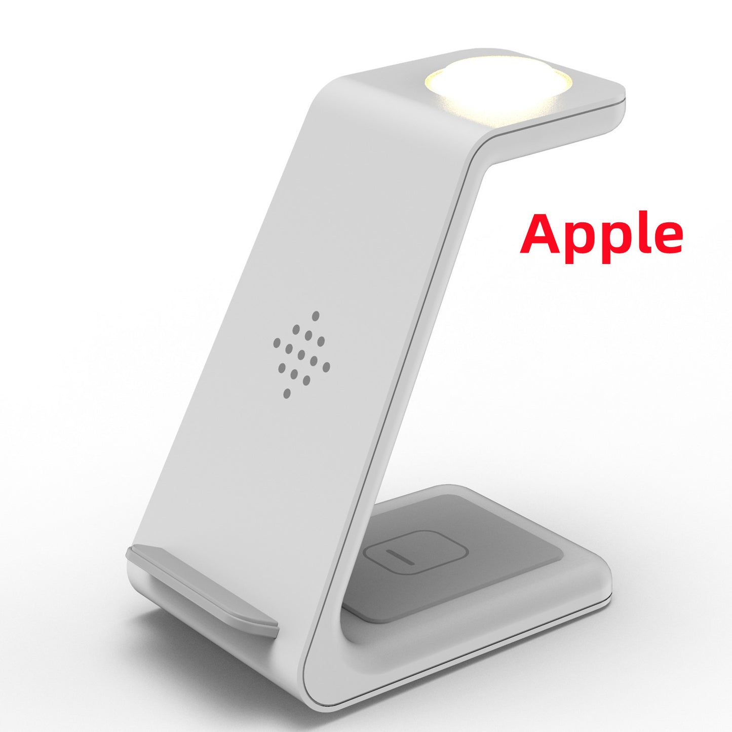 Chargeur Sans Fil 3 en 1 – Station de Chargement Rapide pour Smartphone, Montre et Écouteurs