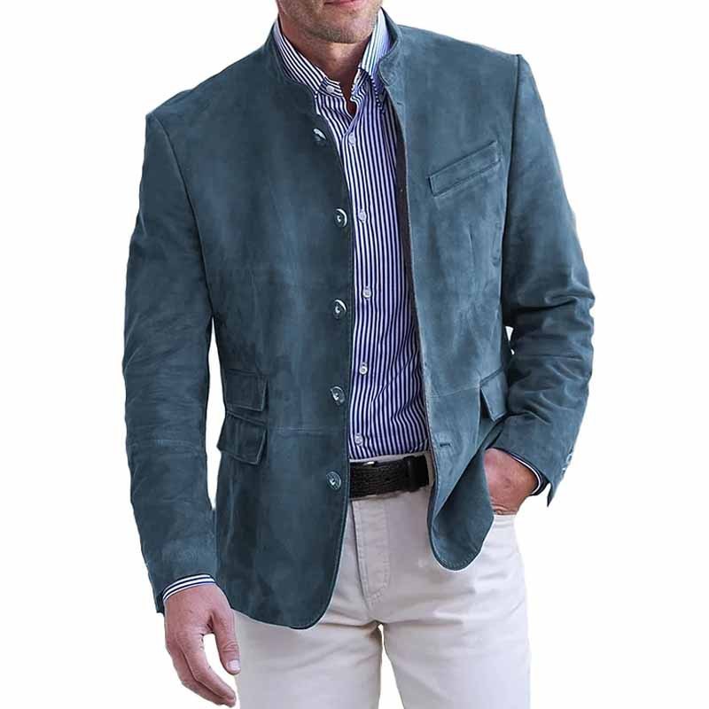 Veste Élégante Homme – Style Classique et Confort Automne/Hiver