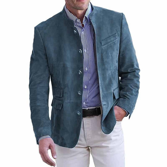 Veste Élégante Homme – Style Classique et Confort Automne/Hiver