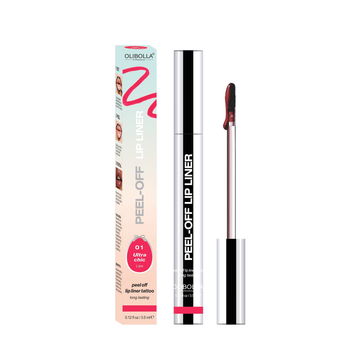 Peel-Off Lip Liner – Contour & Gloss longue tenue