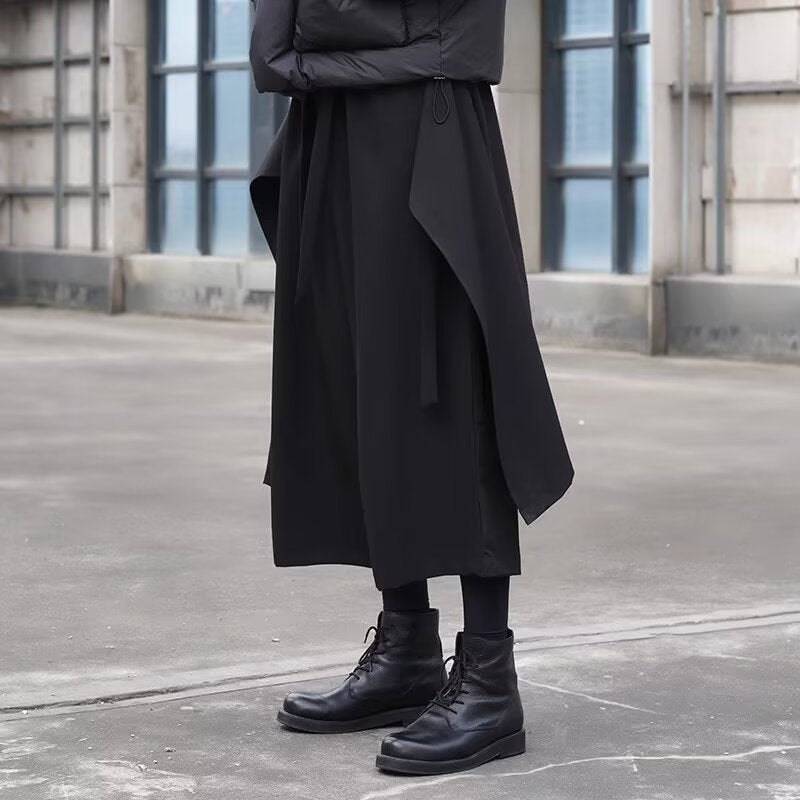 Personalized Baggy Pants Niche Cropped Wide-legged Casual Pants