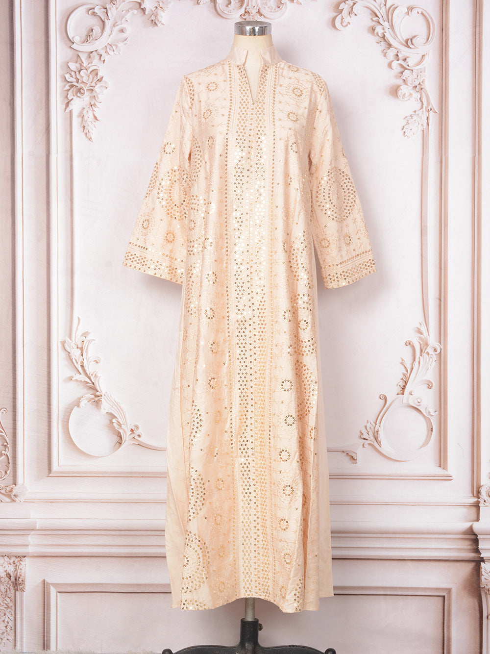 Women's Fashion Personality New Beaded Dress