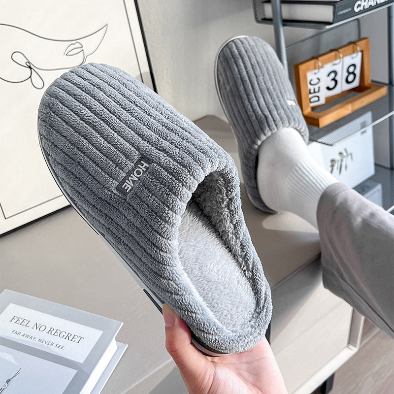 Chaussons Hiver en Coton Ultra-Doux – Confort & Chaleur à la Maison