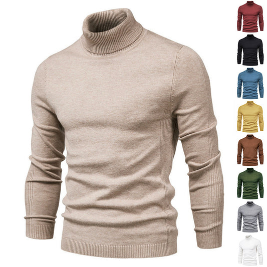 Pull Col Roulé Homme – Style Élégant & Confort Absolu