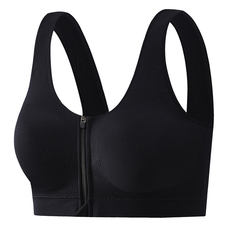 Soutien-Gorge de Sport à Zip Avant – Maintien et Confort Optimal ️‍♀️