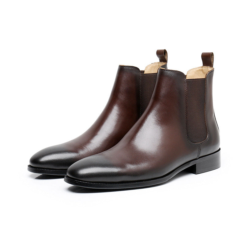 Bottes Chelsea Homme en Cuir – Style Intemporel & Élégant