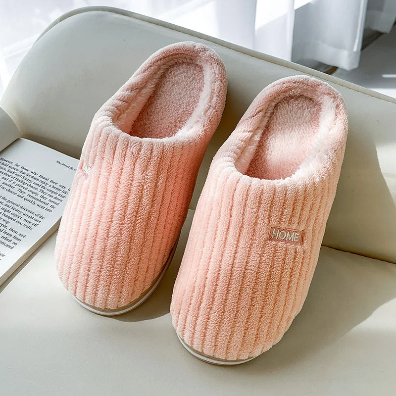 Chaussons Hiver en Coton Ultra-Doux – Confort & Chaleur à la Maison