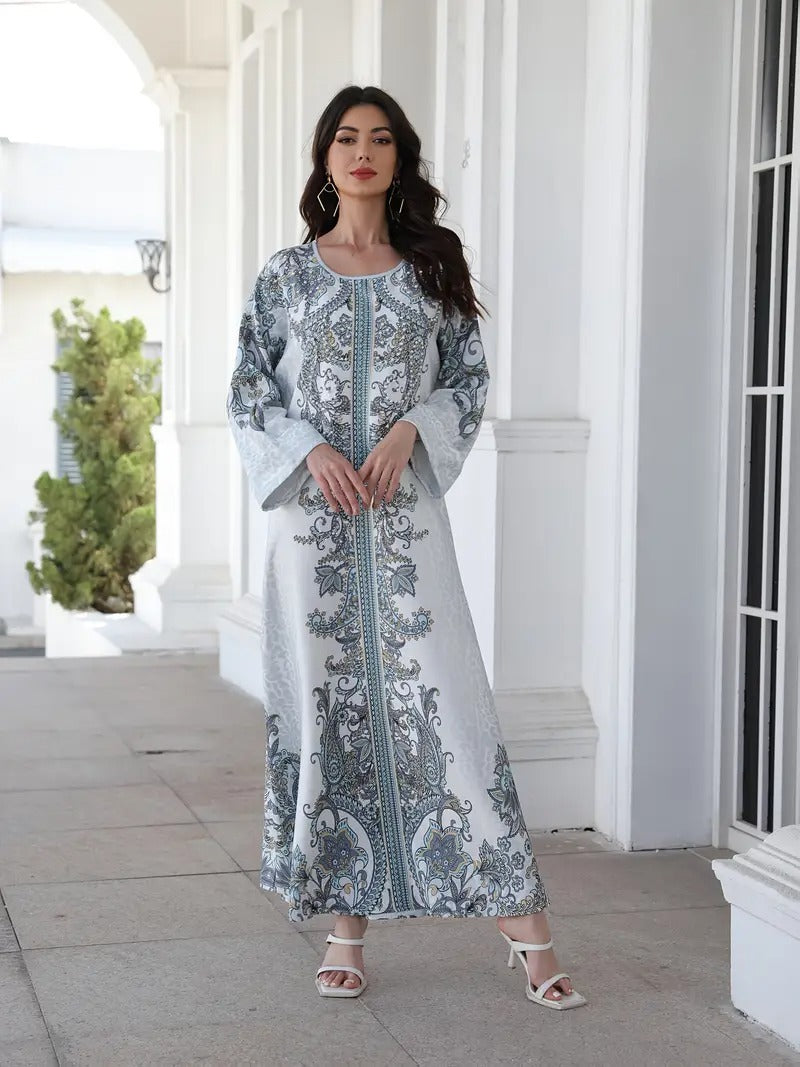 Robe Musulmane Brodée – Élégance Traditionnelle & Modernité