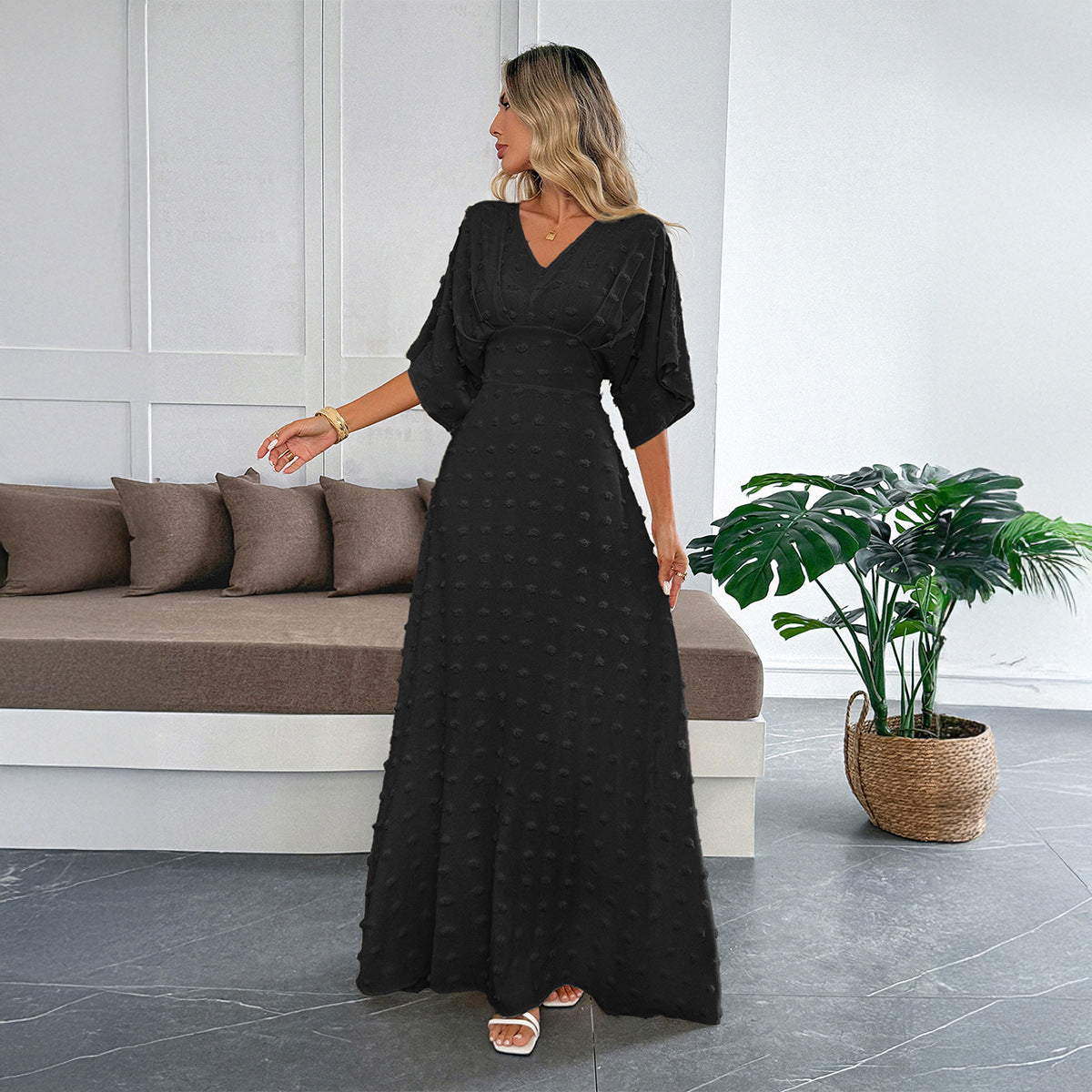 Robe Longue Élégante – Chic & Intemporelle