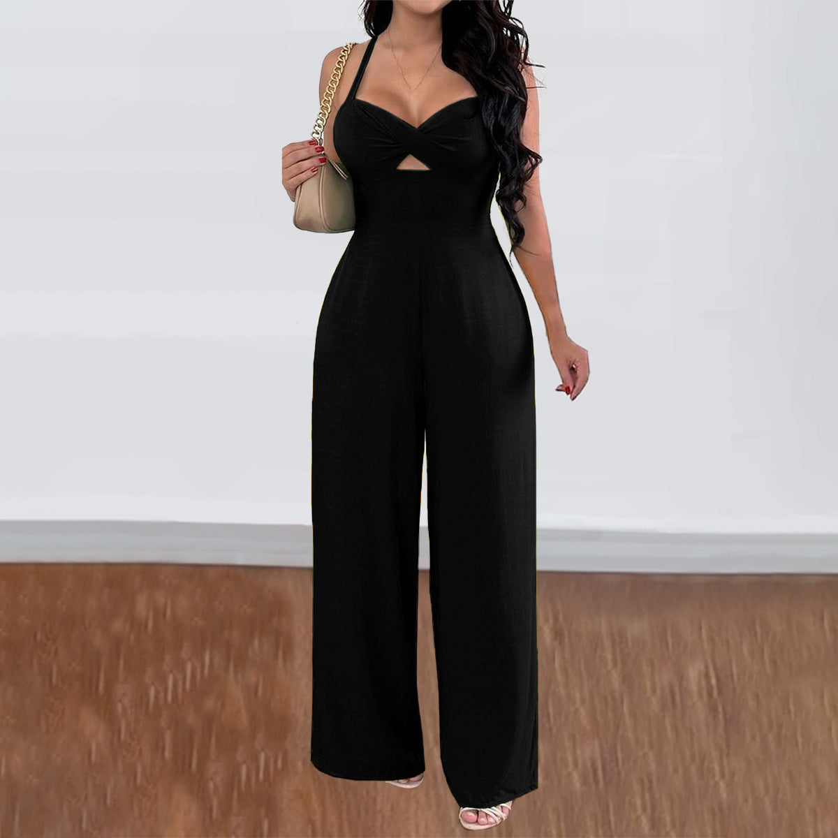 Combinaison Bustier Large Rouge – Look Sexy Vacances | Tailles S à XXL