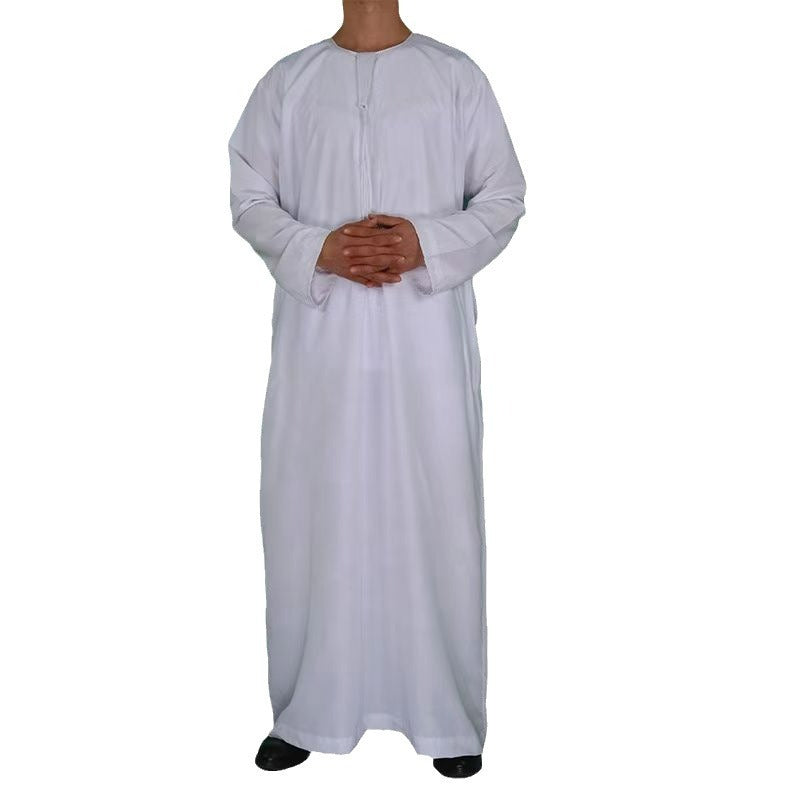 Muslim Ethnic QAMIS BLANC CLASSIQUE – PURETÉ & SIMPLICITÉ