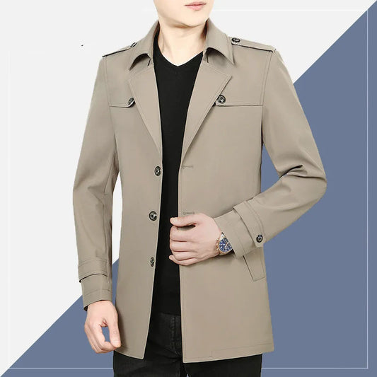Manteau coupe-vent homme – Élégance sans effort
