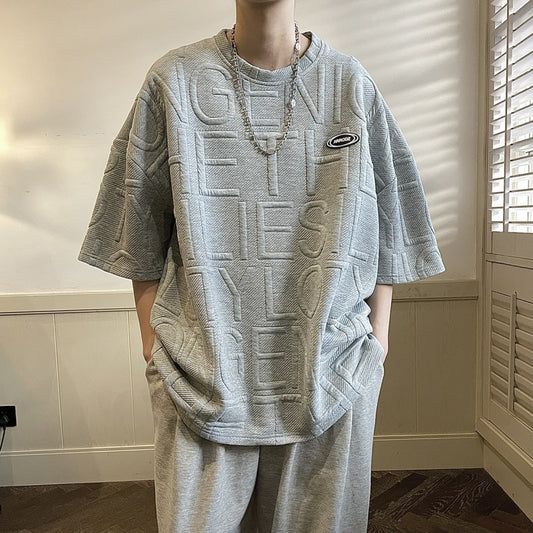 OVRSIZE™ Signature – Ensemble 2 pièces Premium | Lettrage 3D & Finition Luxe // Quand le confort rencontre le design haute qualité – l’ensemble OVRSIZE™ fait sensation //